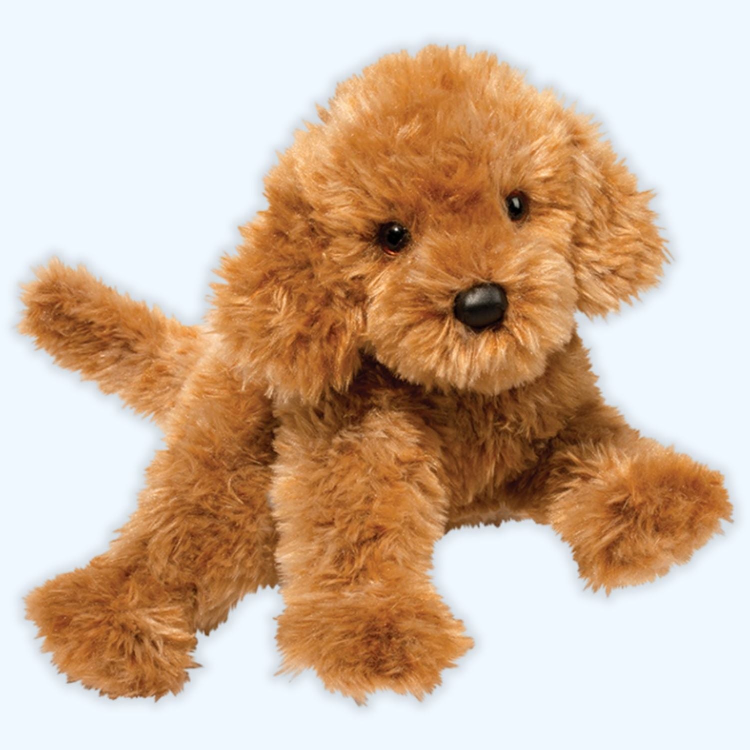 Douglas Addie Caramel Labradoodle Plush Dog – Genuine Douglas® | ESSA UK