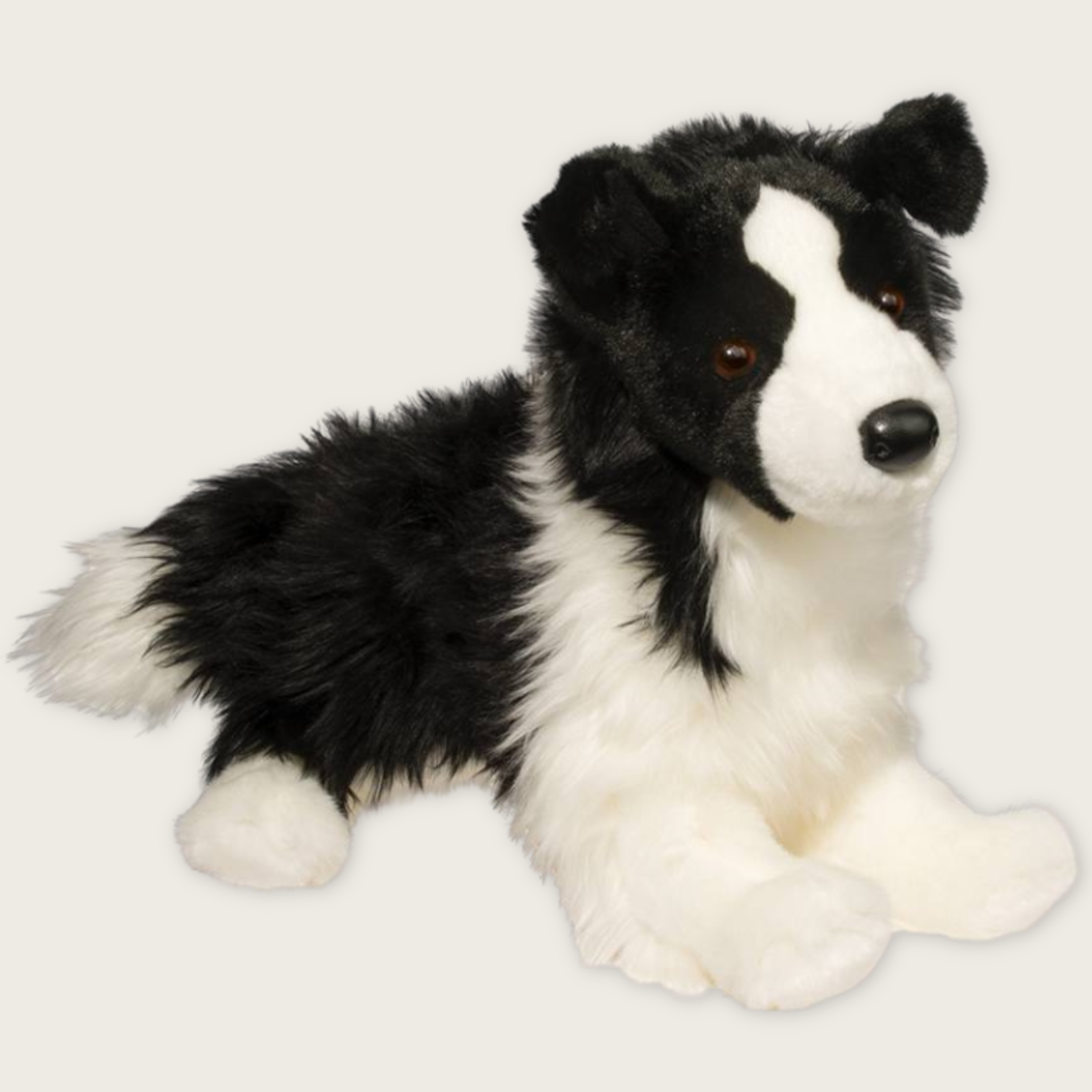 Douglas Chase Border Collie Plush Toy