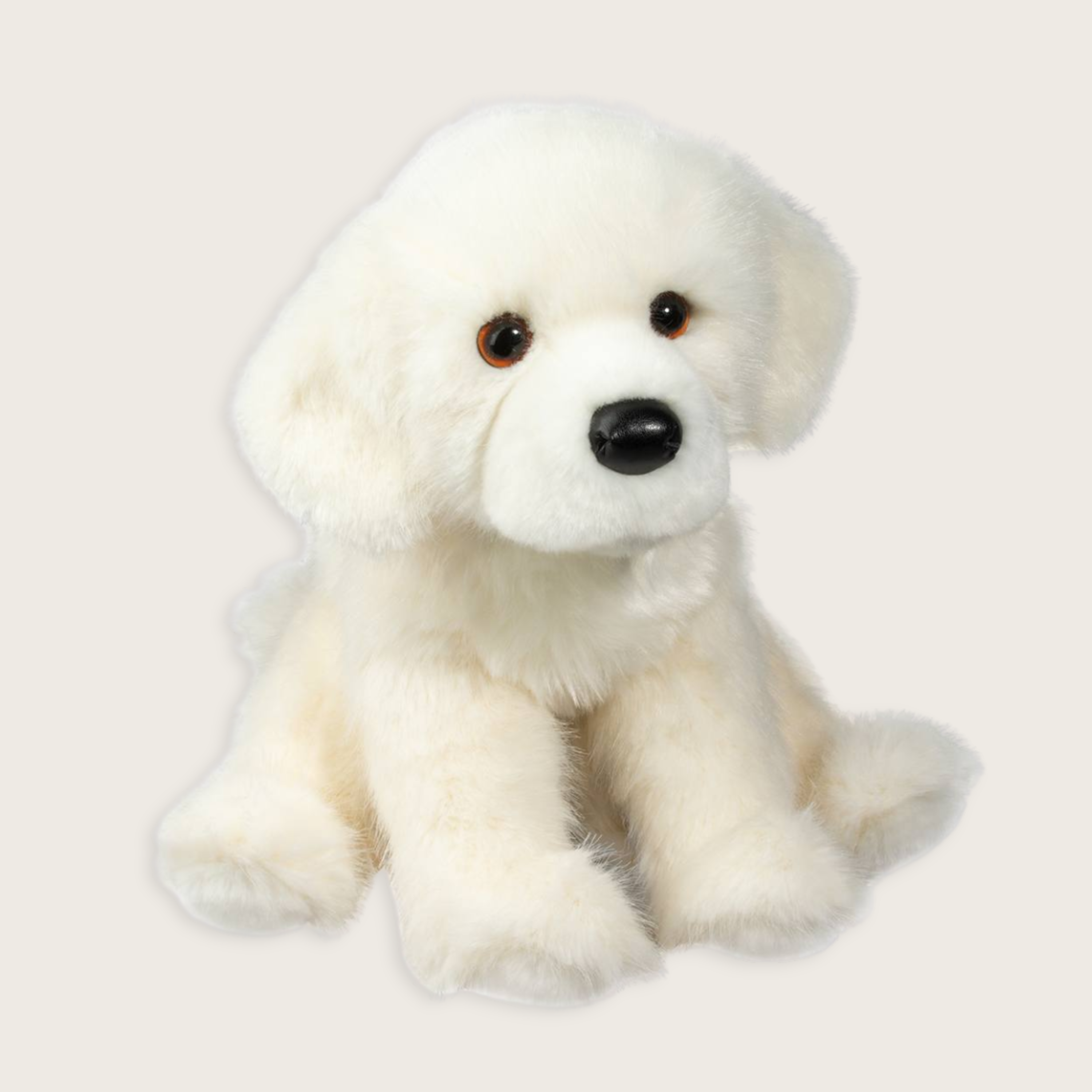 Douglas Everest White Retriever Plush Toy