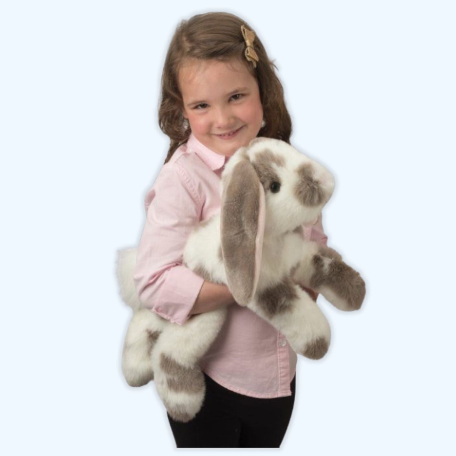 Douglas Ramsey DLux Gray Spotted Bunny Plush – Genuine Douglas® | ESSA UK - Essa UK