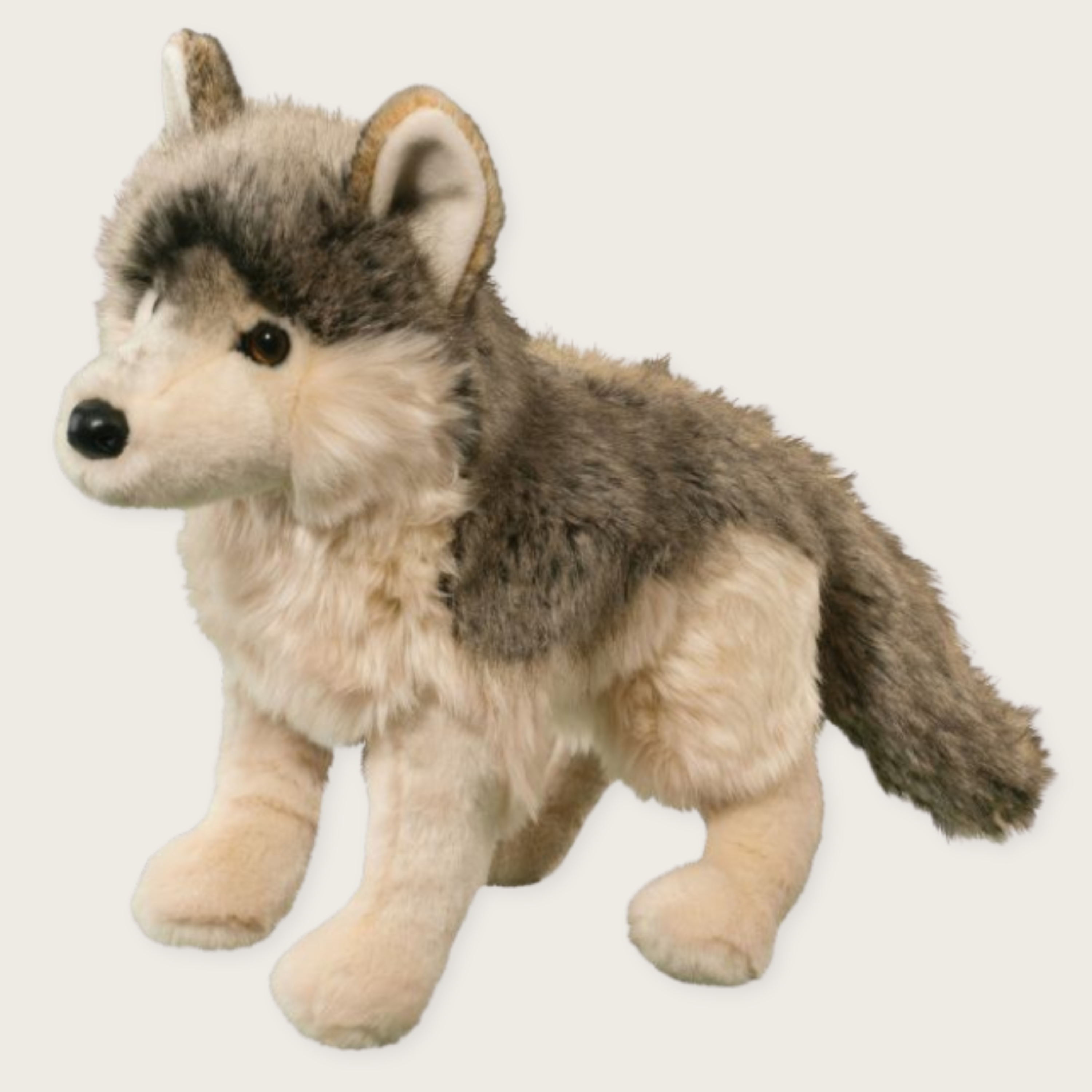 Douglas Smoke DLux Wolf Plush Toy