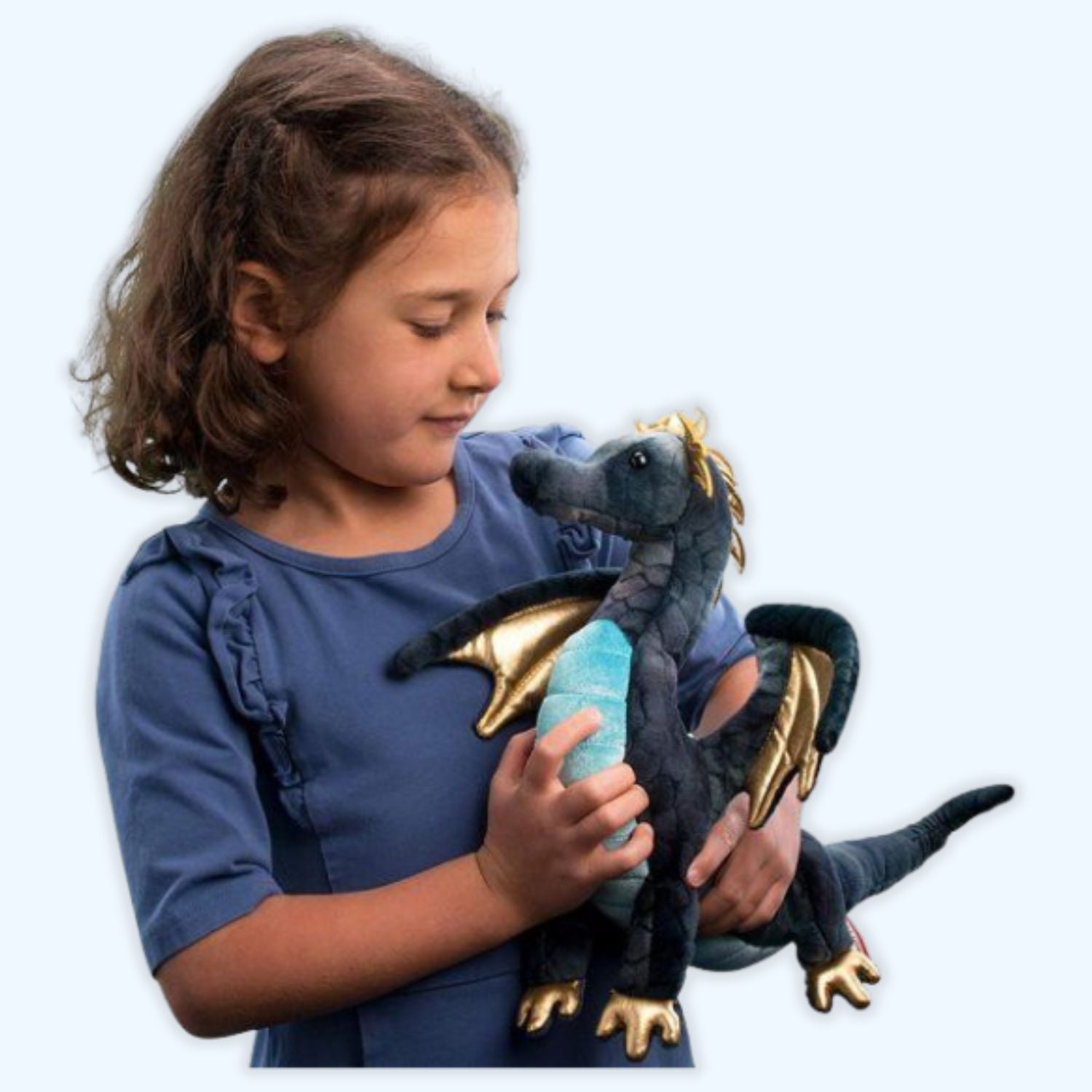 Douglas Aragon Navy Dragon Plush – Genuine Douglas® | ESSA UK - Essa UK