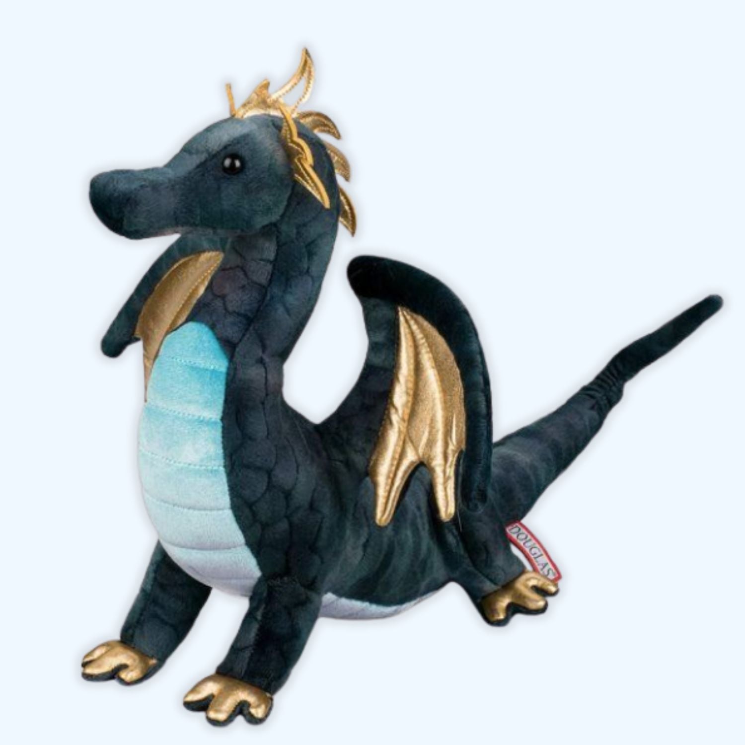 Douglas Aragon Navy Dragon Plush – Genuine Douglas® | ESSA UK - Essa UK
