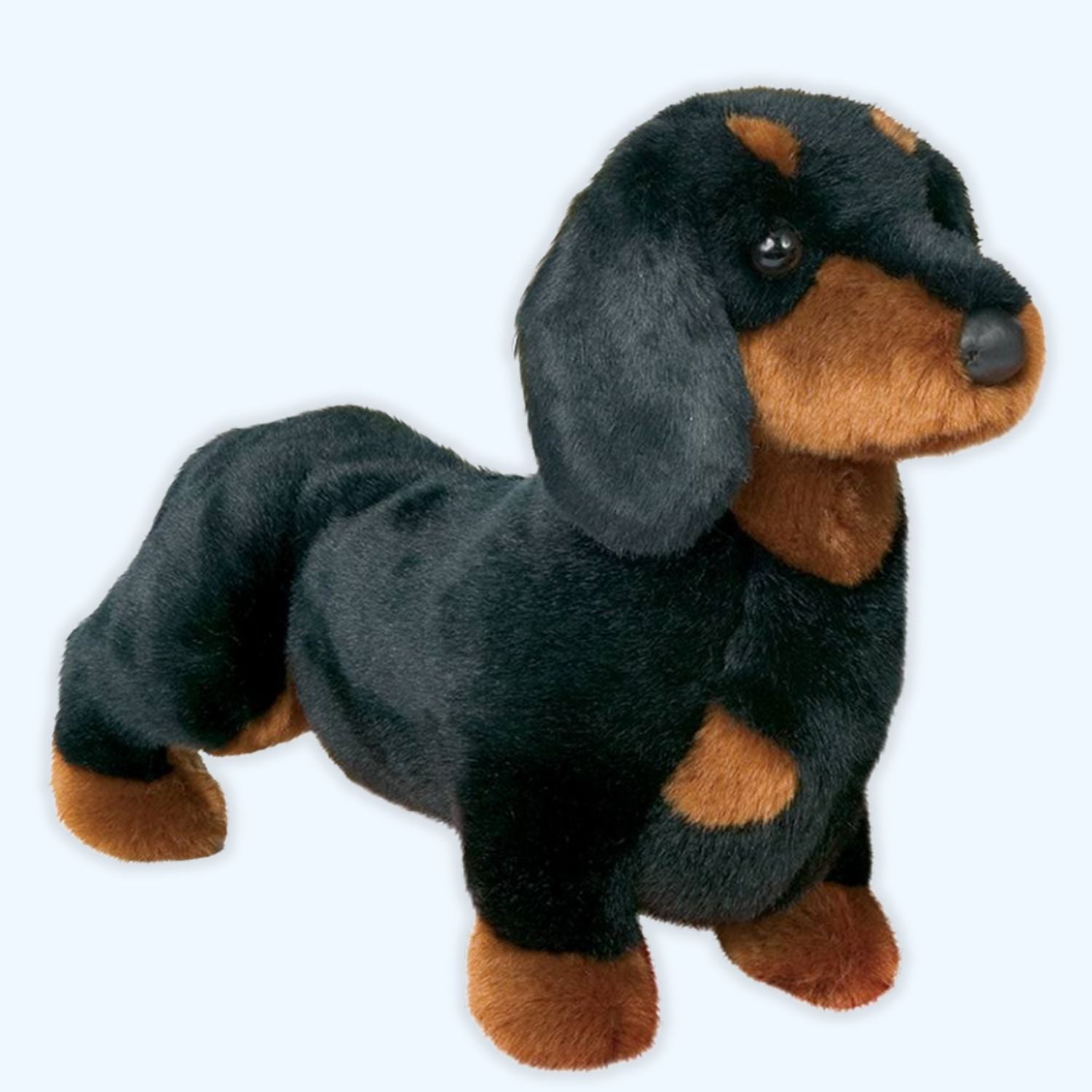 Douglas Spats Black & Tan Dachshund Plush Dog – Genuine Douglas® | ESSA UK - Essa UK