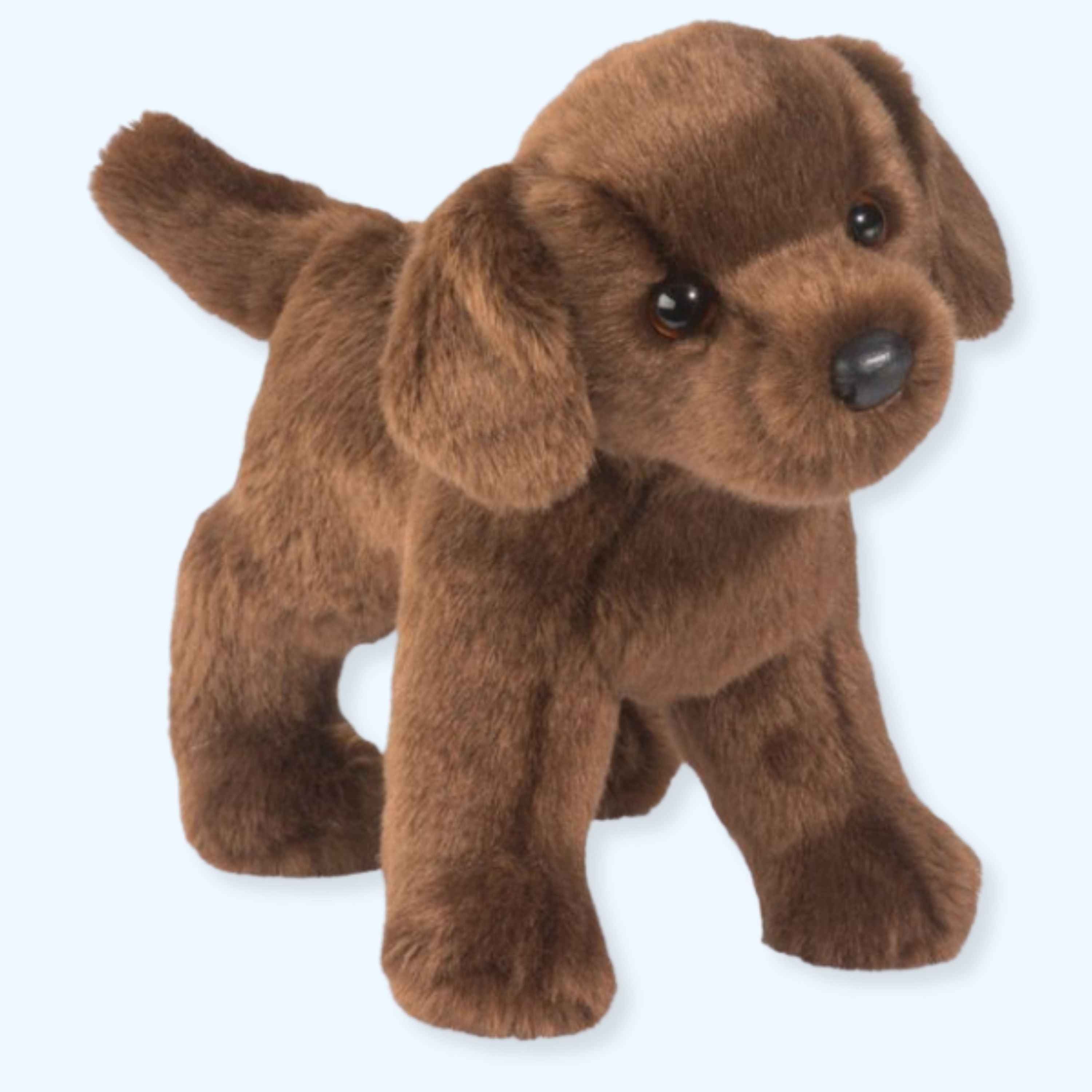 Douglas Essa Tucker Chocolate Lab Plush Dog – Genuine Douglas® | ESSA UK - Essa UK