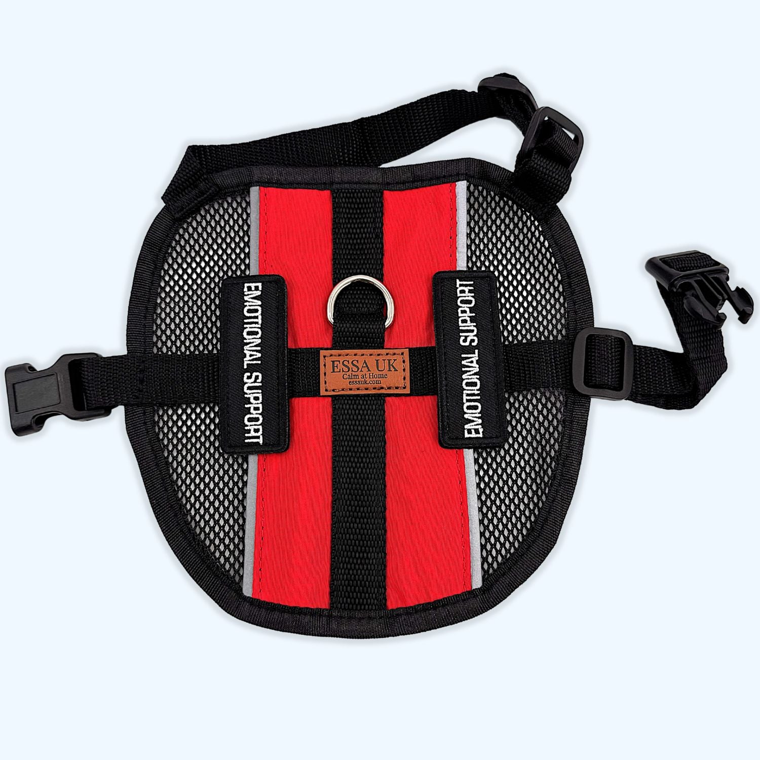 ESSA UK Red Lightweight Summer Grid Harness for ESSA – for Medium & Large Essa | ESSA UK
