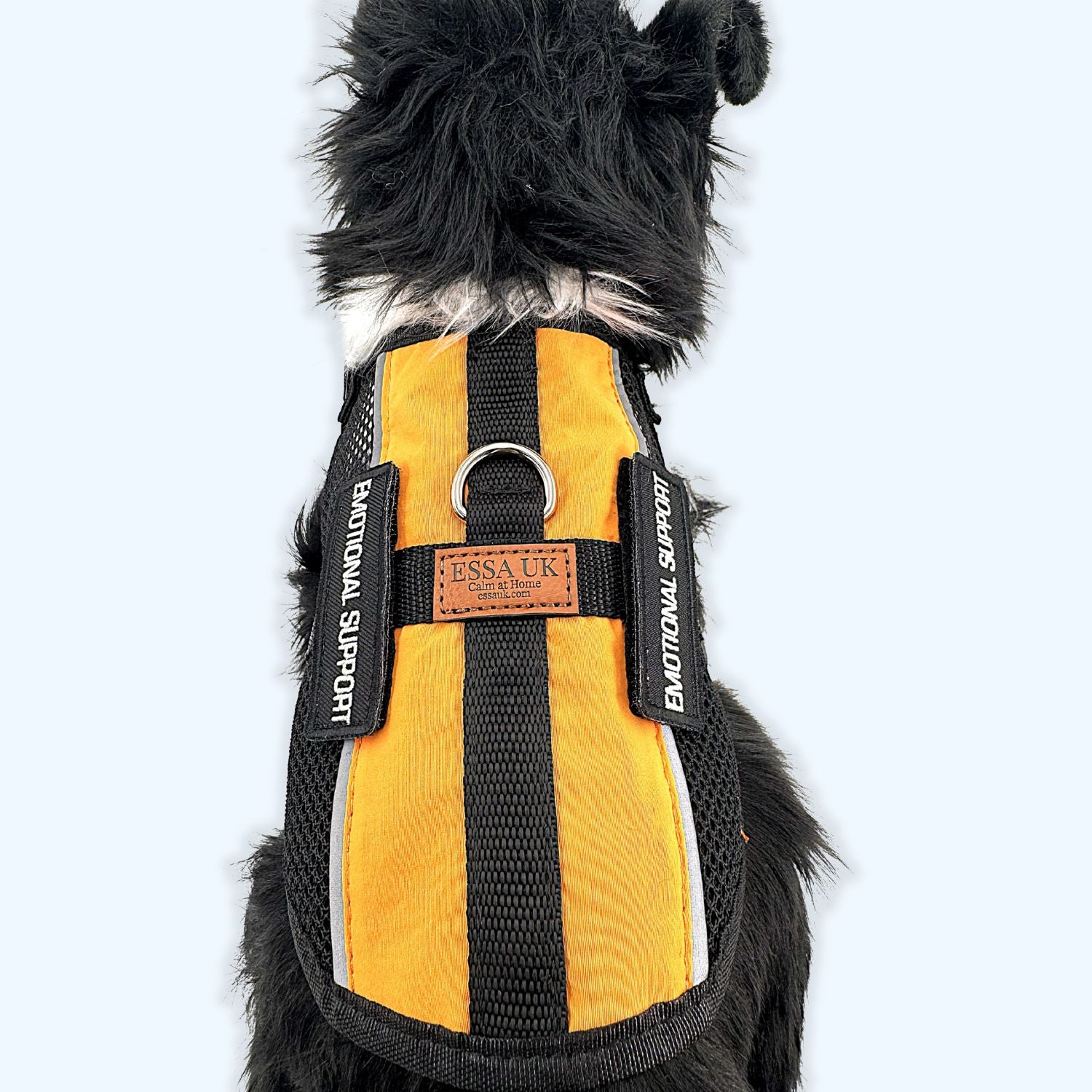 ESSA UK Orange Lightweight Summer Grid Harness for ESSA – Breathable Easy-On Harness for Small, Medium & Large Dogs | ESSA UK