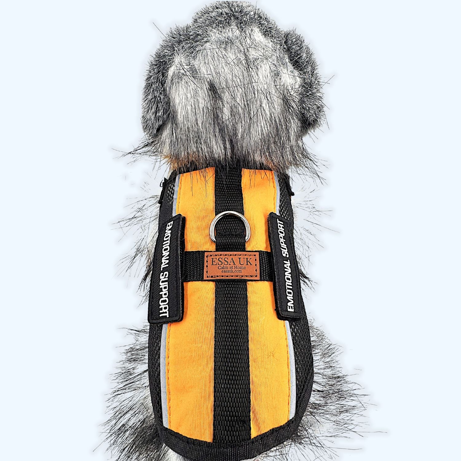 ESSA UK Orange Lightweight Summer Grid Harness for ESSA – Breathable Easy-On Harness for Small, Medium & Large Dogs | ESSA UK